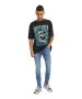 Herren Jeans Liam von Jack & Jones in Blue Denim