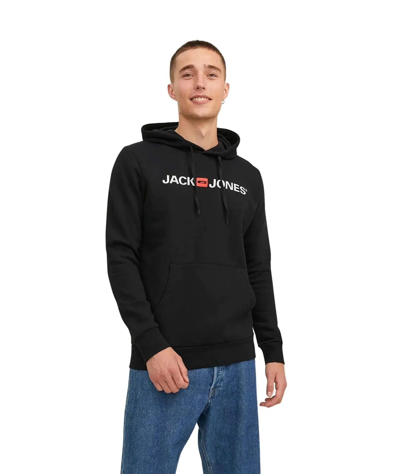 Herren Pullover Corp old Logo Swaet von Jack & Jones in Black
