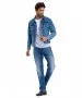 Herren Jeans Antonio von Cross in Mid Blue