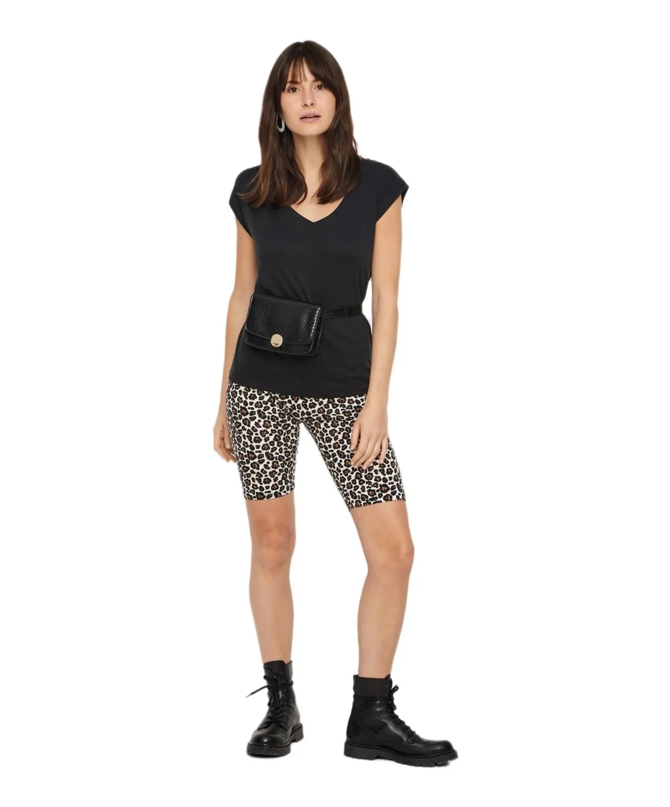 Damen Shirt Kamala von Pieces in Black