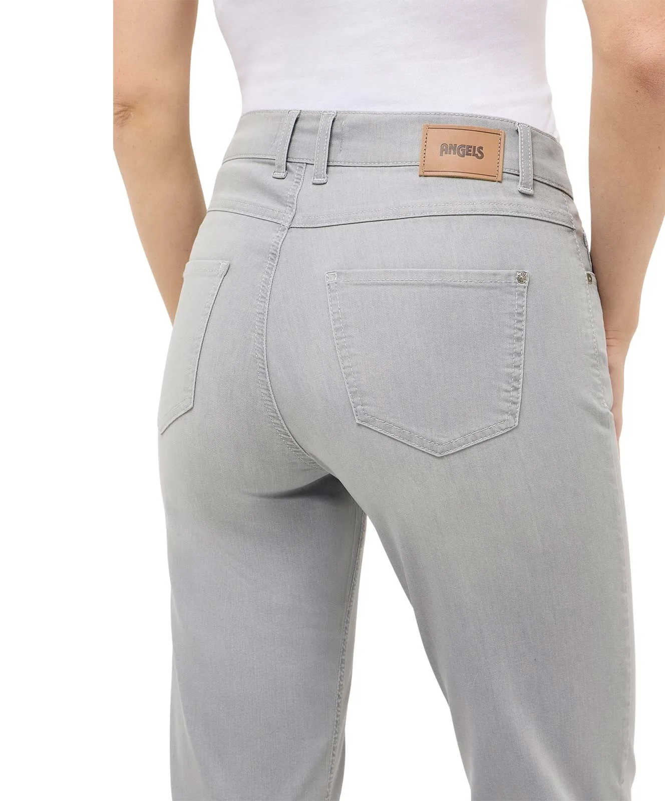 Damen Jeans Lara von Angels in Light Grey Used