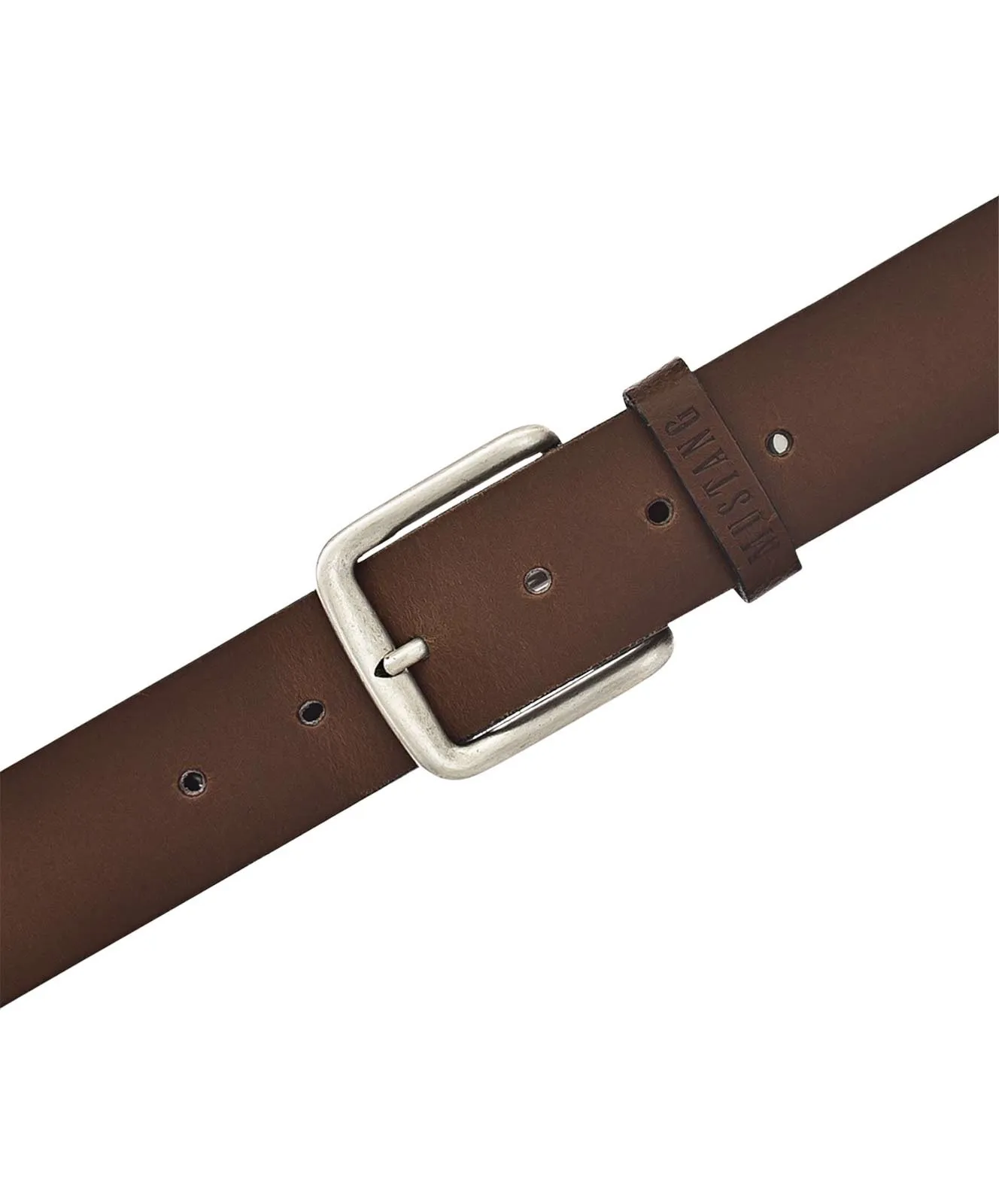 Herren Gürtel Echtleder-Herrengürtel in 40 mm von Mustang in Baileys