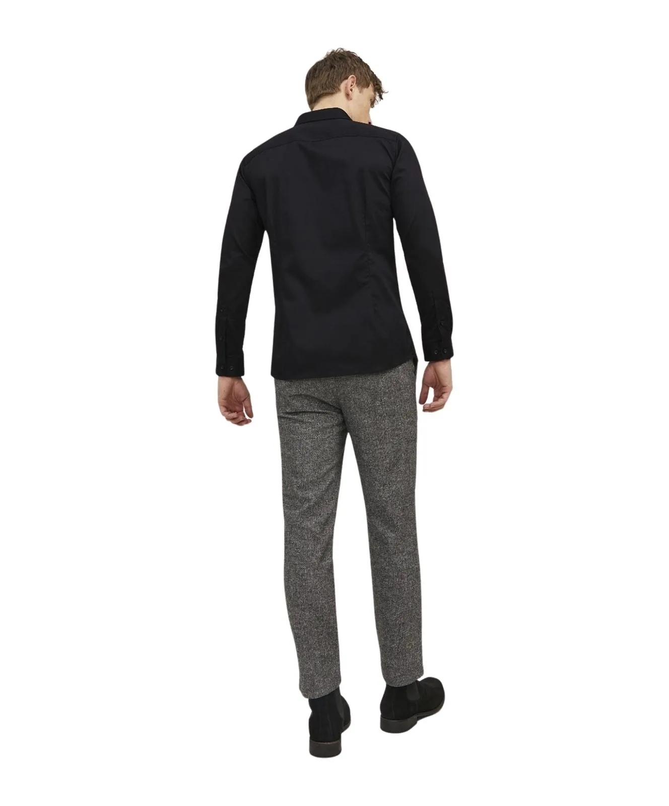 Herren Hemd Parma von Jack & Jones in Black