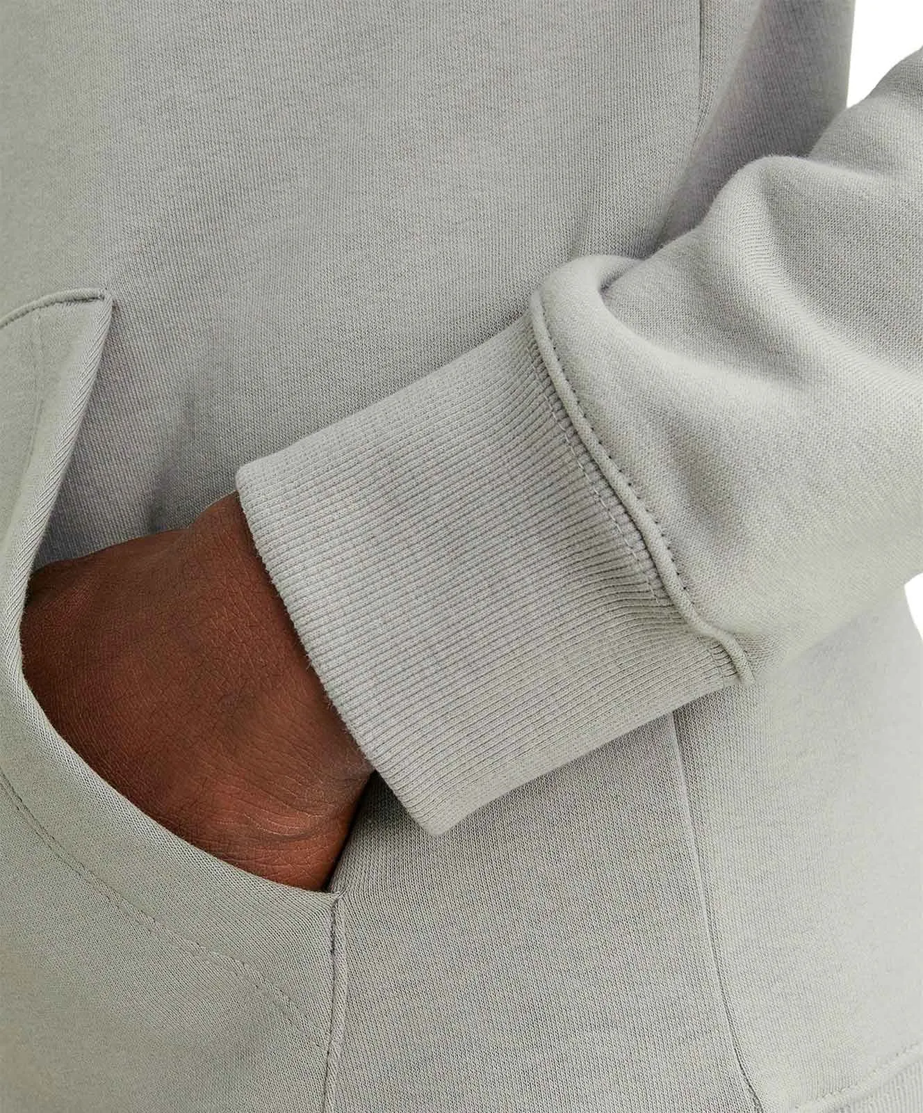Herren Pullover Star Basic Sweat Hood von Jack & Jones in Ultimate Grey