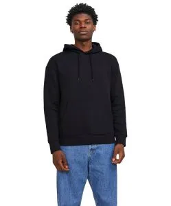 Jack & Jones Hoodie mit Bio-Baumwolle in Schwarz