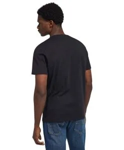 Lee Wobbly Logo Tee in Schwarz