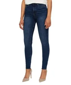 Vero Moda High Waisted Jeans Skinny Sophia aus Blue Denim 