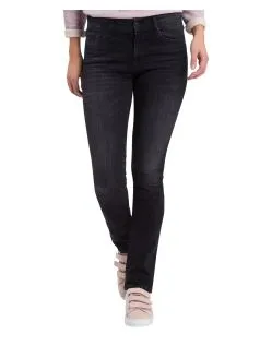 Cross Jeans Mom Anya in schwarzem Black Used