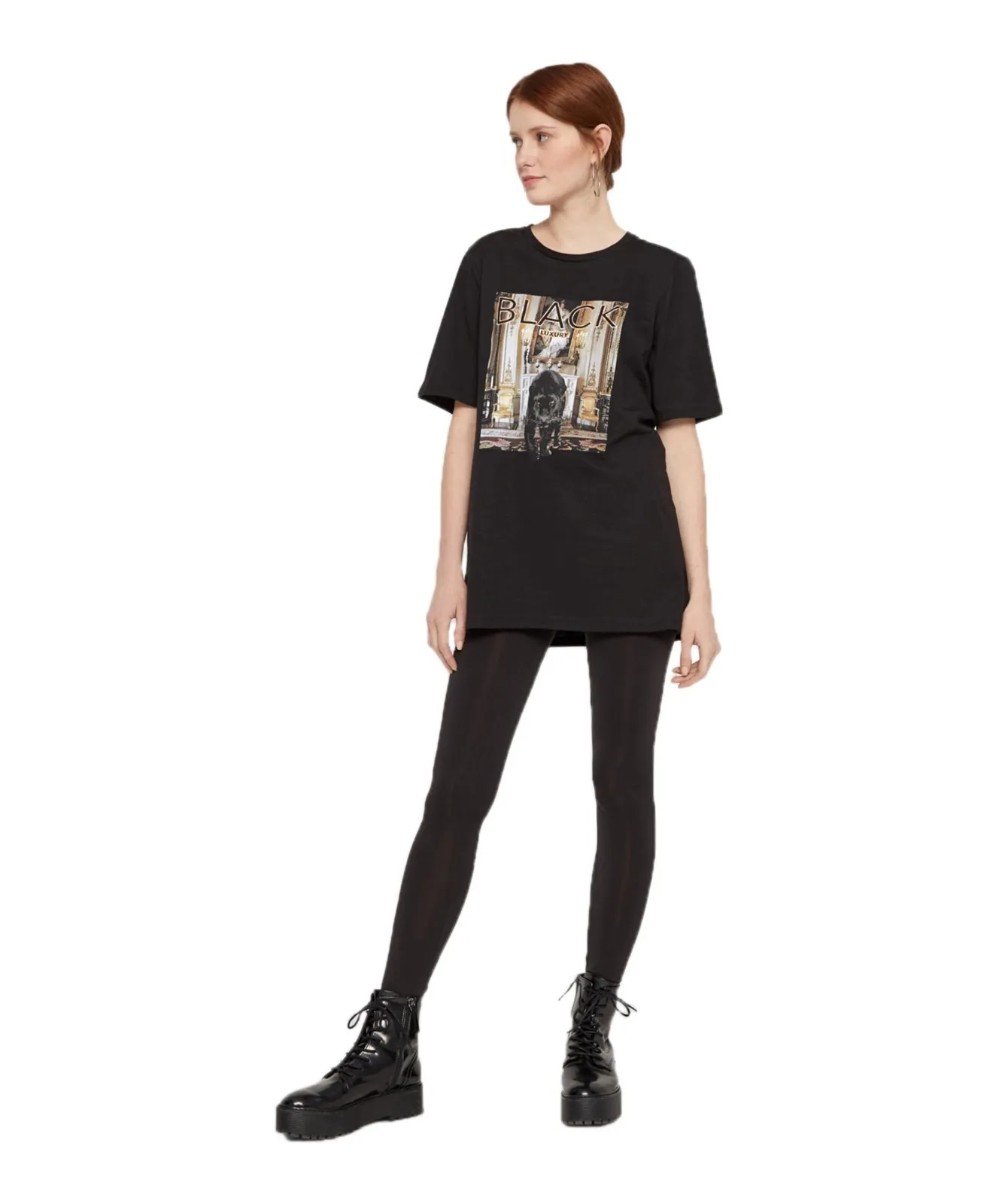 Damen Hose London Leggings von Pieces in Black