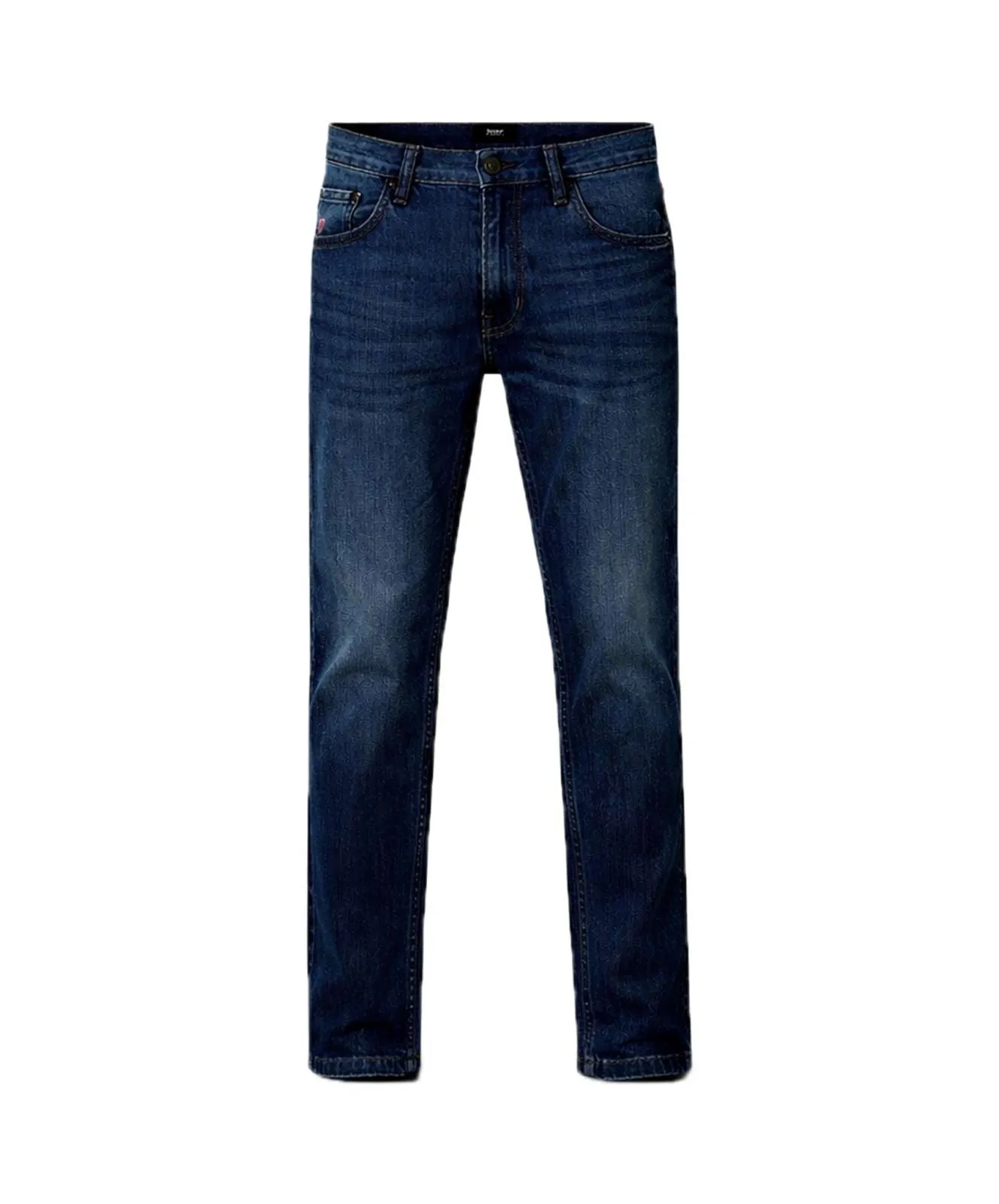 Herren Jeans Rando 1680 von Pioneer in Blue/Black Used Buffies