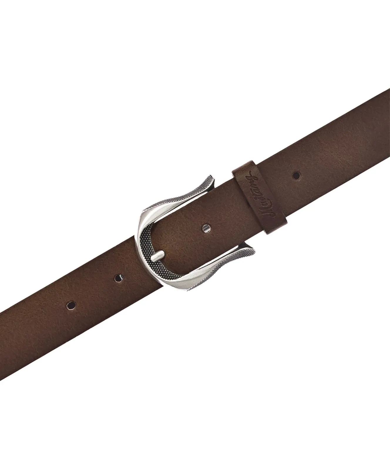 Damen Gürtel 30 mm Ledergürtel mit Schließe von Mustang in Baileys