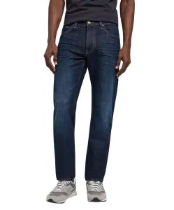 Lee Daren Jeans Straight Leg in dunkelblauer Waschung