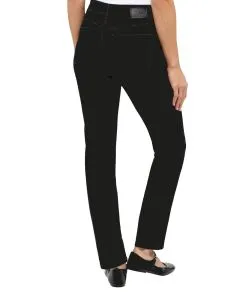 Angels Jeans Straight Cici in Night Blue mit Logo-Applikation