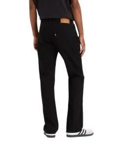 Levis 527 Bootcut Jeans in verwaschenem Schwarz