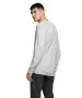 Herren Pullover Hill Knit Crew Neck von Jack & Jones in Light Grey Melange