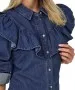 Damen Bluse Indigo von Only in Dark Blue