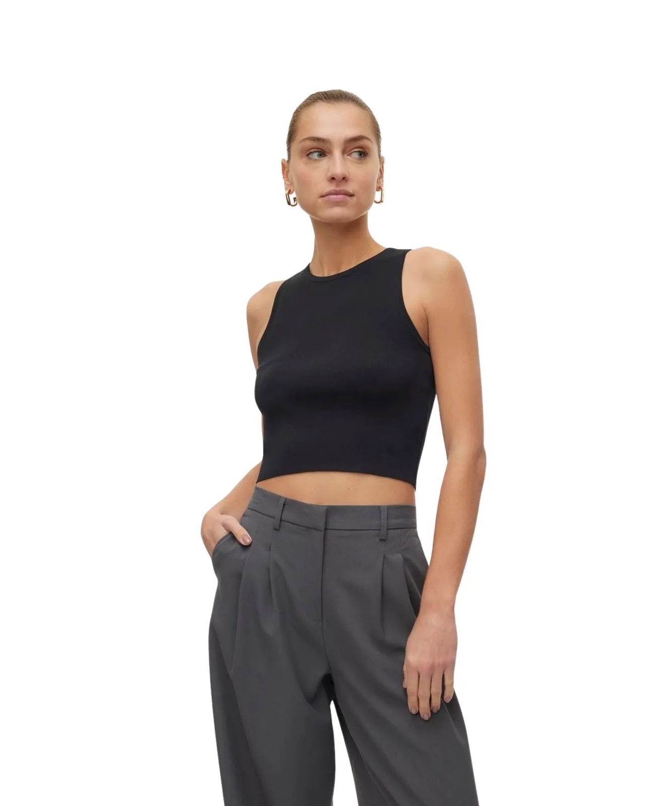 Damen Shirt Ginny von Vero Moda in Black