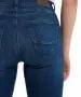 Damen Jeans Judy von Cross in Mid Blue Used