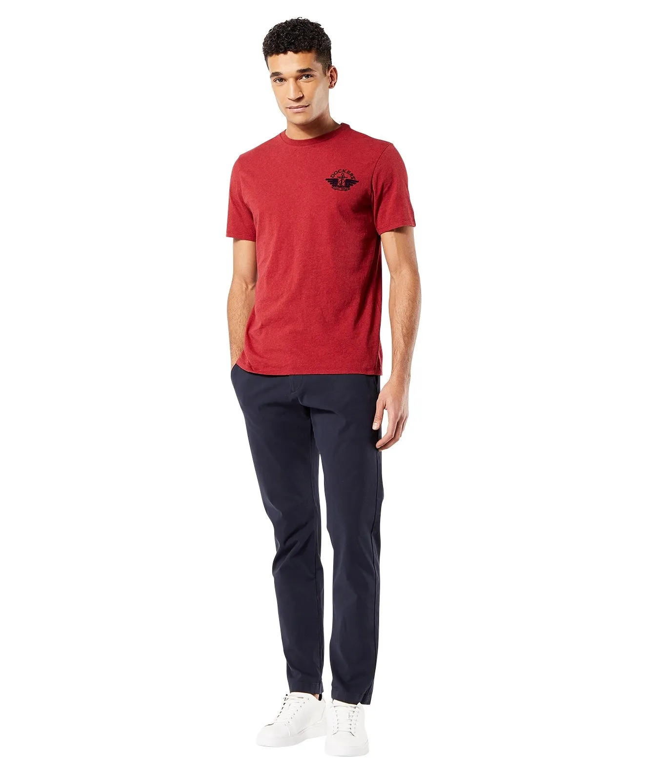 Herren Hose Chino Tapered von Dockers in Navy