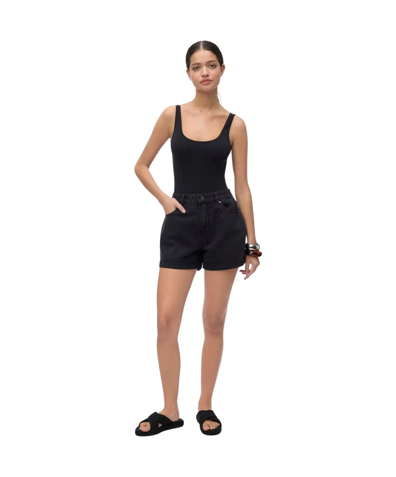 Damen Jeans Zuri von Vero Moda in Black