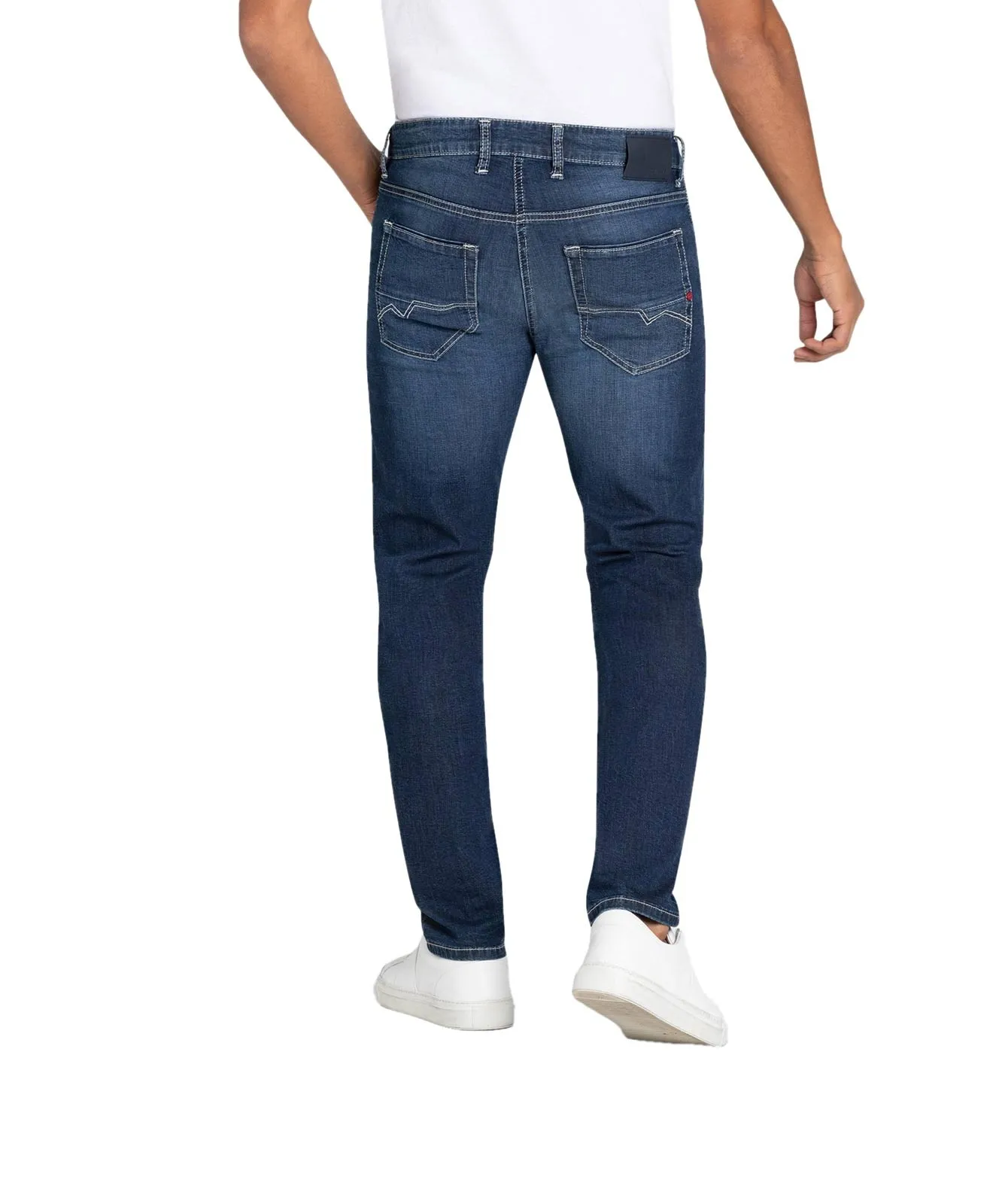 Herren Jeans Arne Pipe von MAC in Deep Blue Authentic Wash