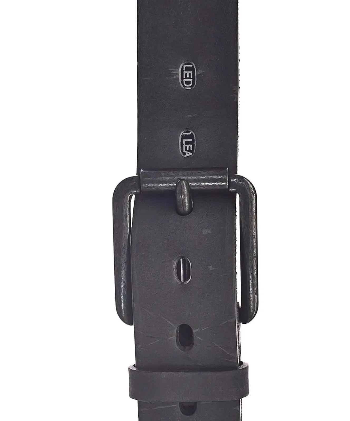 Herren Gürtel Vollrindleder-Gürtel in 40 mm von Mustang in Black