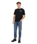Herren Shirt Corp Logo Tee von Jack & Jones in Black P4 Small Print