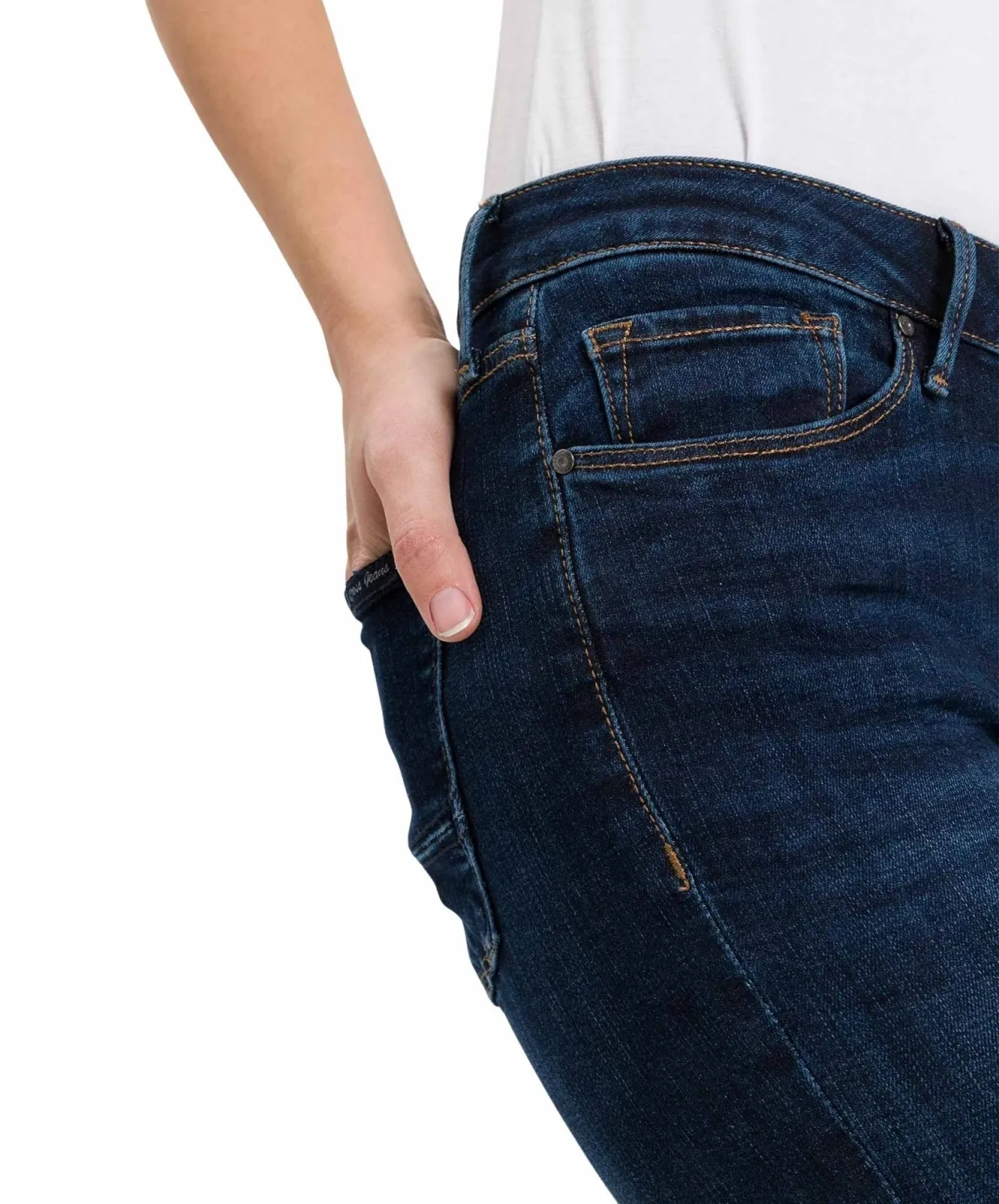 Damen Jeans Alan von Cross in Deep Blue Used