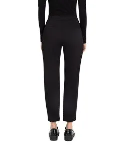 MAC Chino Flex mit elastischem Bund in Schwarz