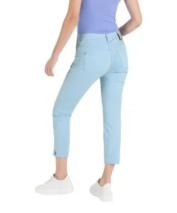 Mac Dream Summer mit Cropped Länge in hellblau