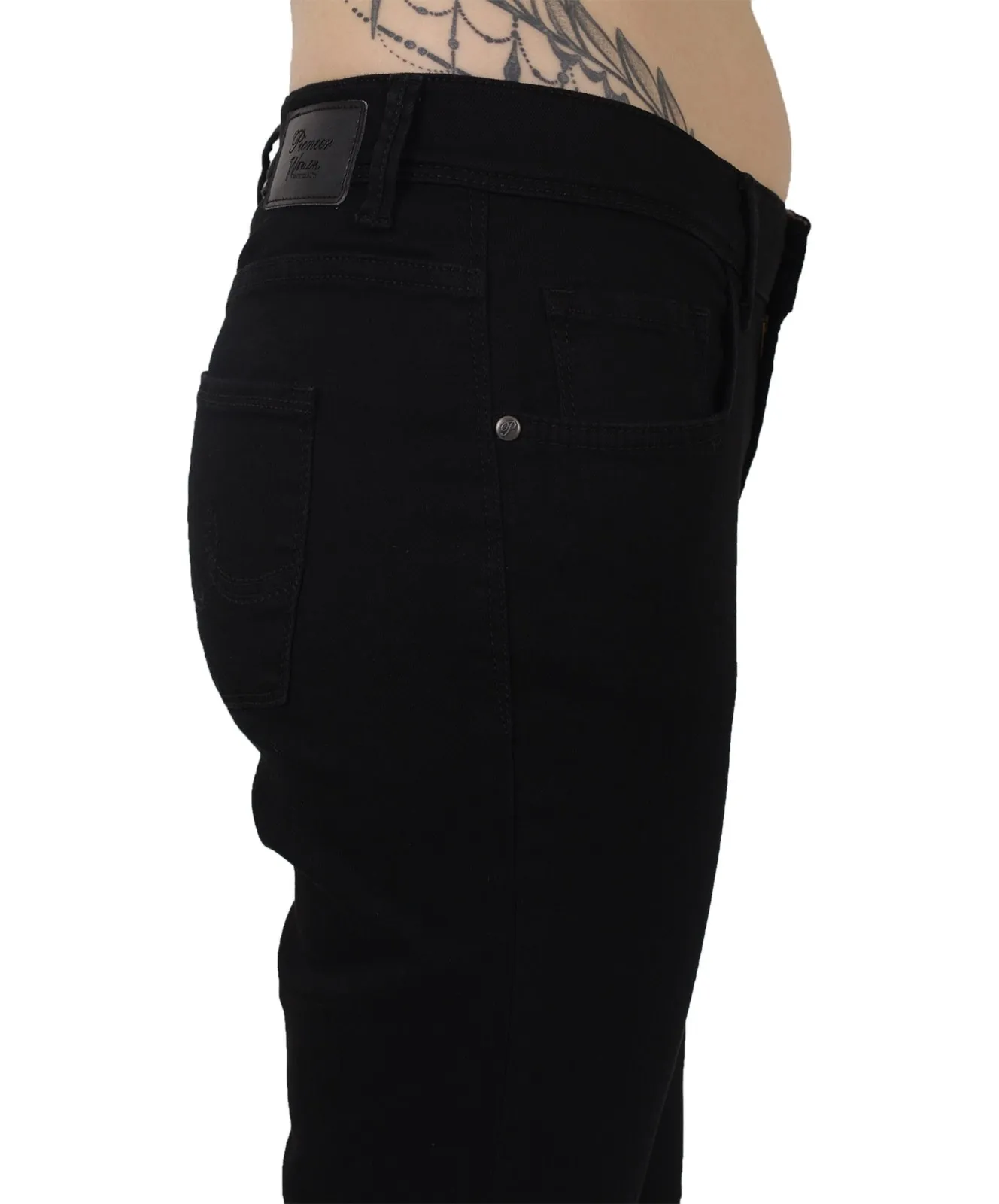 Damen Jeans Kate von Pioneer in Black Black Rinse