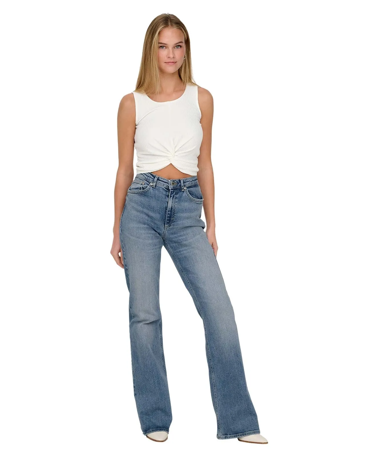 Damen Jeans Juicy von Only in Medium Blue