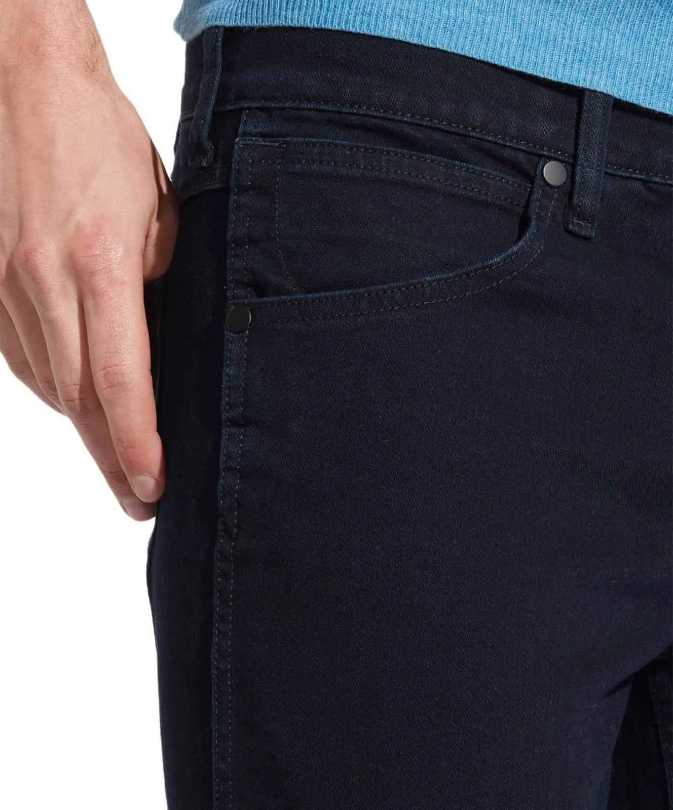 Herren Jeans Greensboro von Wrangler in Black Back