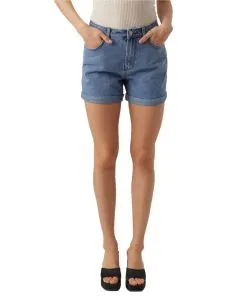 Vero Moda Jeans Shorts Zuri in blauem Blue Denim