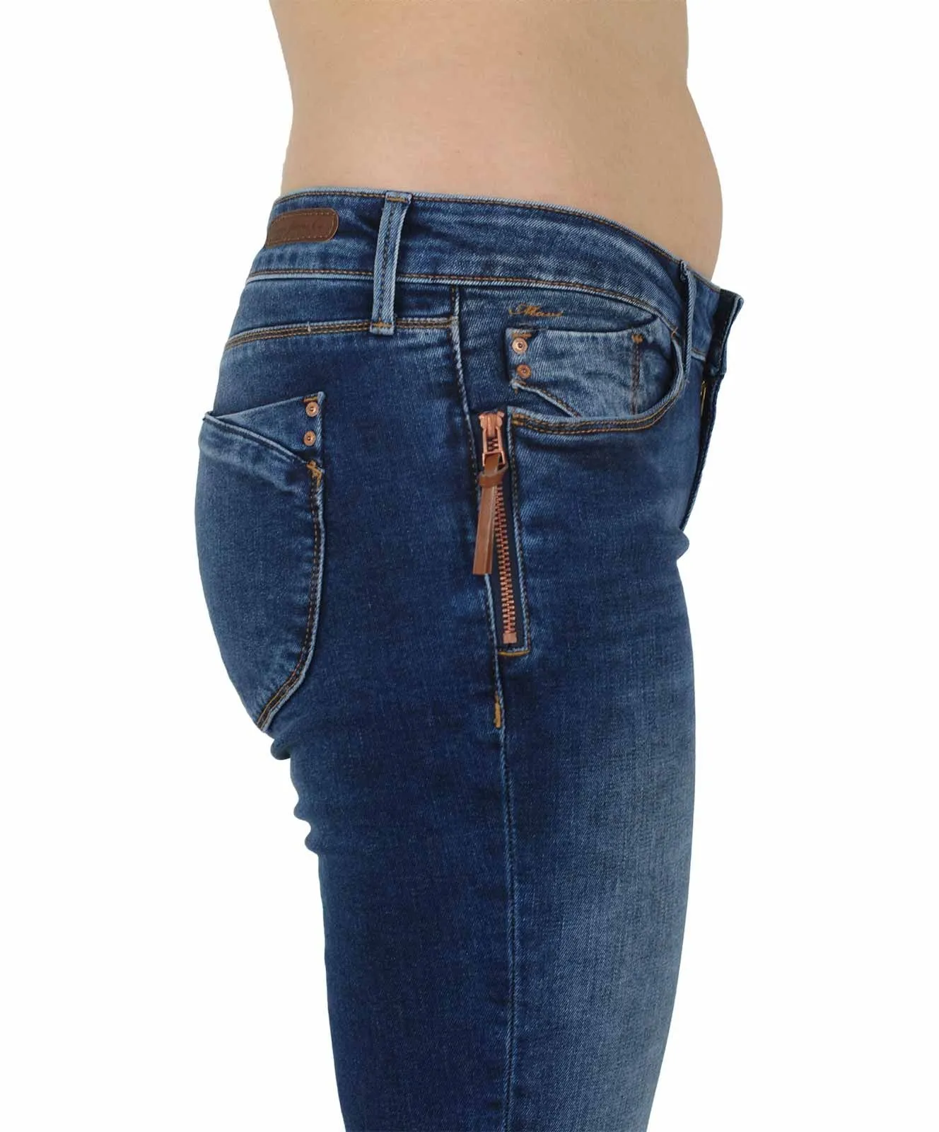 MAVI SERENA - Super Skinny Jeans - Dark Used