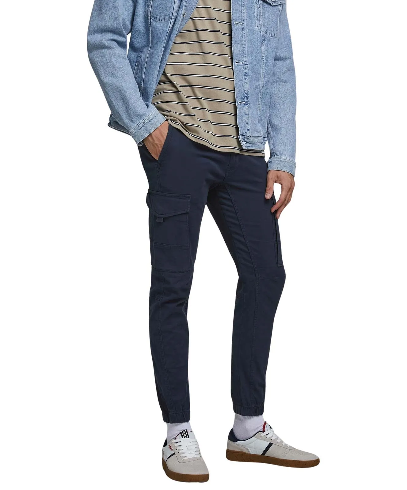 Herren Hose Paul Flake von Jack & Jones in Navy Blazer