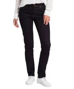 Cross Slim Fit Jeans Mom Anya in Rinsed Denim