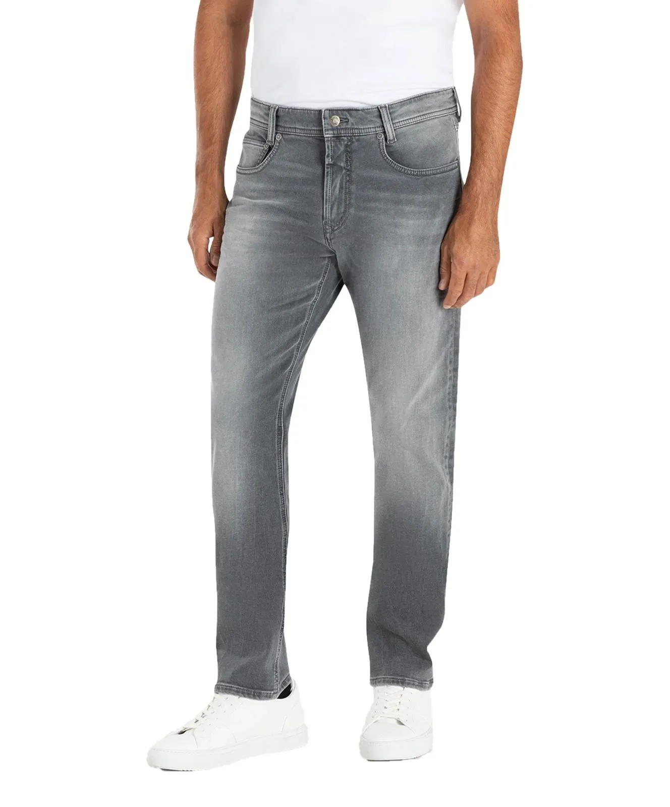 Herren Jeans Jog'n Jeans von MAC in Midgrey Authentic Wash