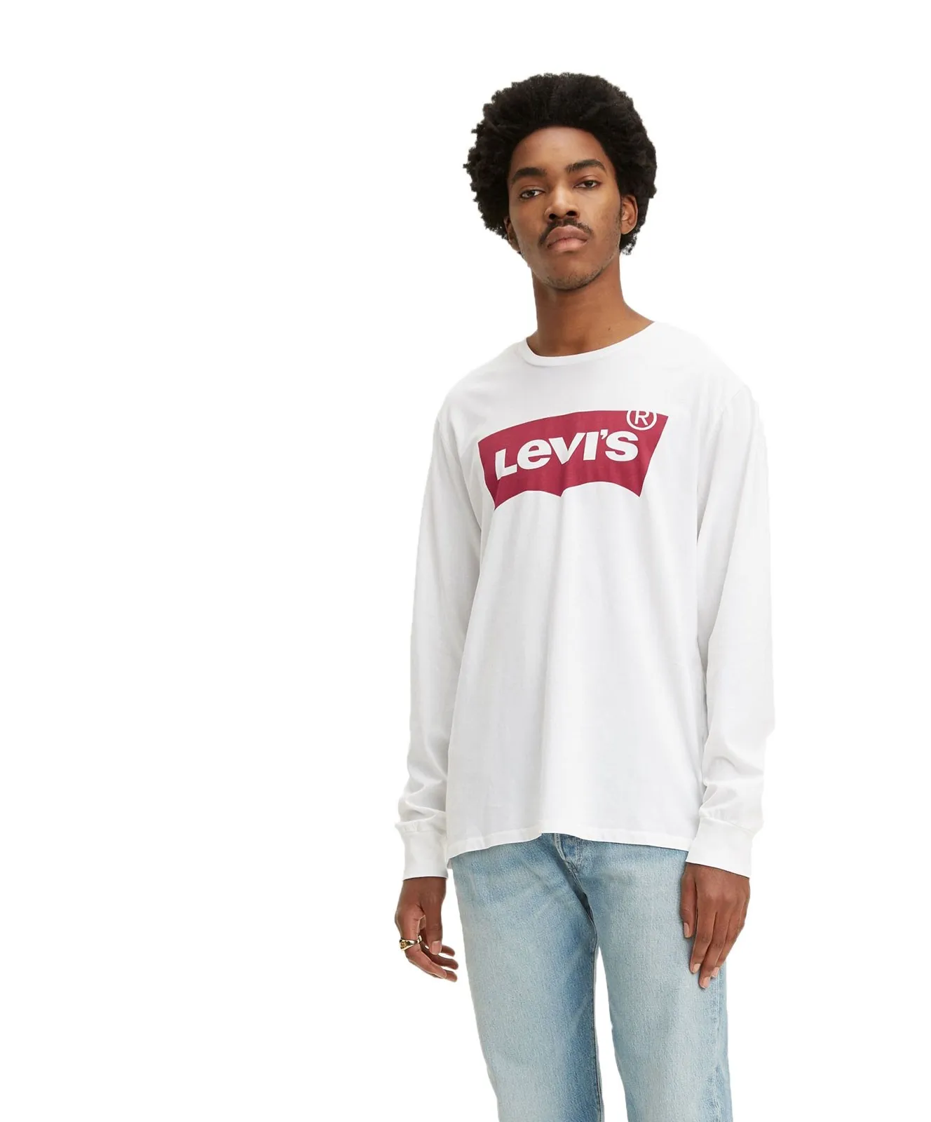 Herren Shirt Graphic Tee  von Levis in Better White