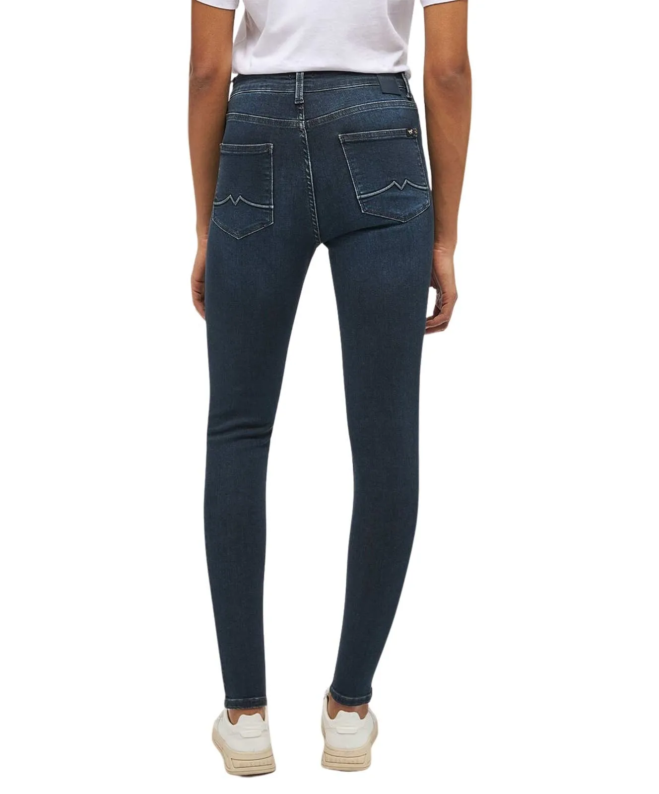 Damen Jeans Georgia Super Skinny von Mustang in Blauschwarz