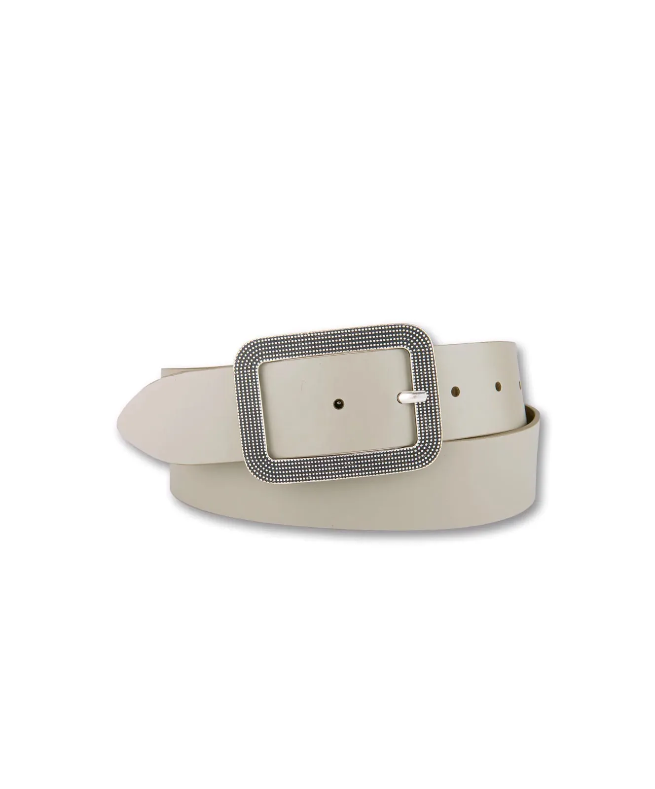Damen Gürtel 4cm Nappaleder Gürtel von Bernd Götz in Creme