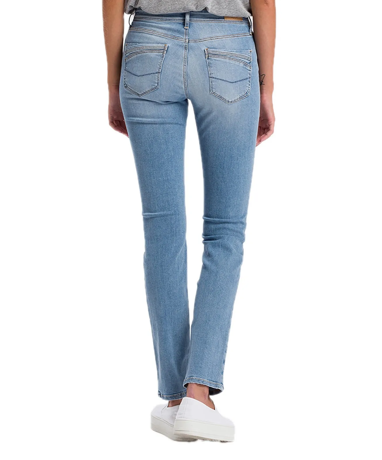 Damen Jeans Anya von Cross in Sky Blue Washed