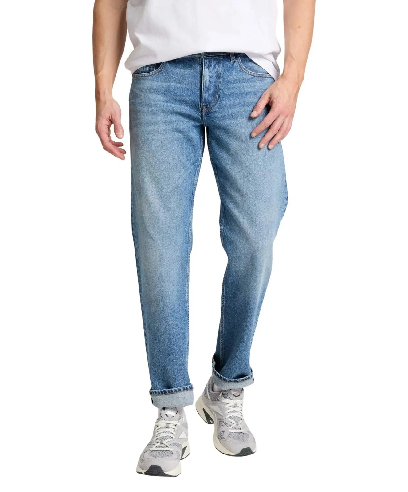 Herren Jeans Antonio von Cross in Mid Blue