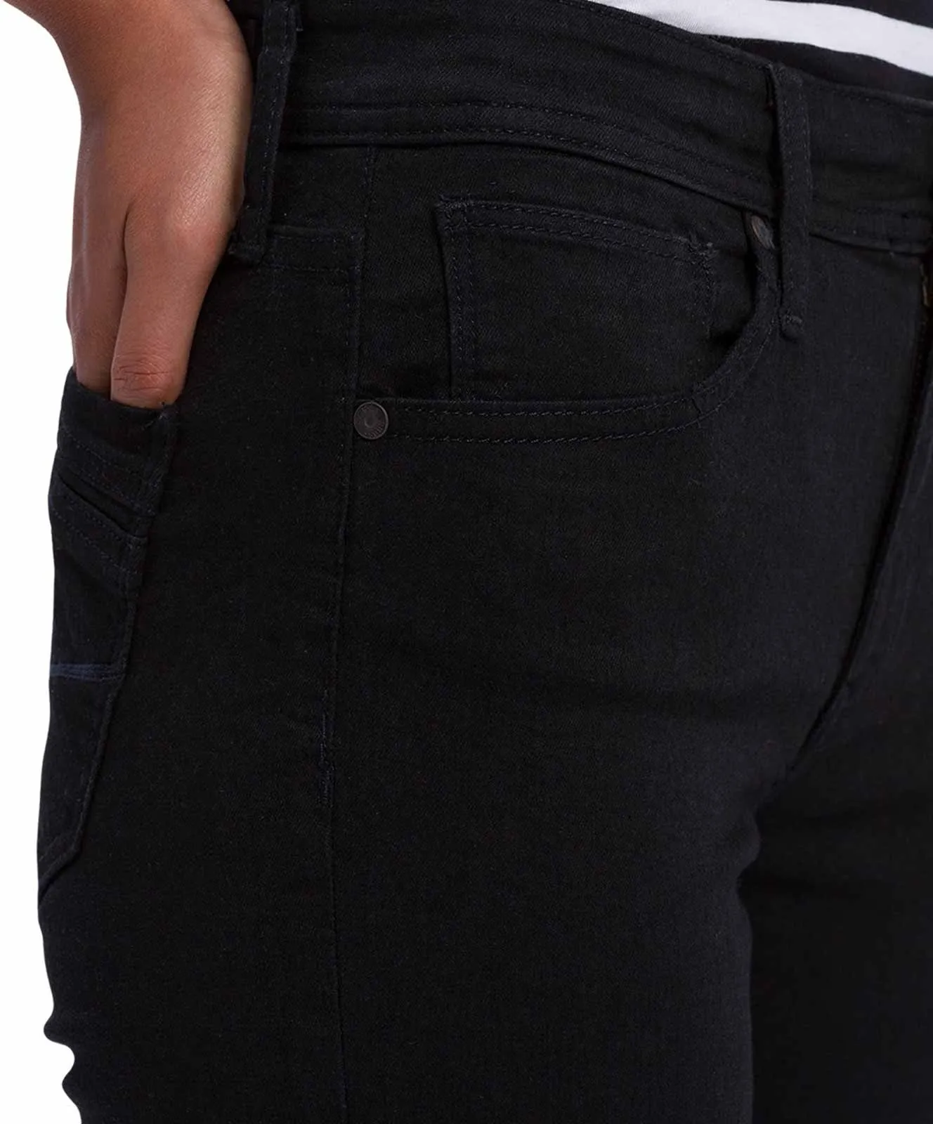 Damen Jeans Anya von Cross in Black