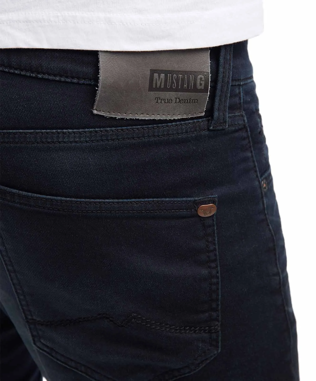 Herren Jeans Oregon Tapered K von Mustang in Authentic Used
