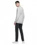 Herren Pullover Hill Knit Crew Neck von Jack & Jones in Light Grey Melange