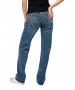 Damen Jeans Kelly von Pieces in Medium Blue