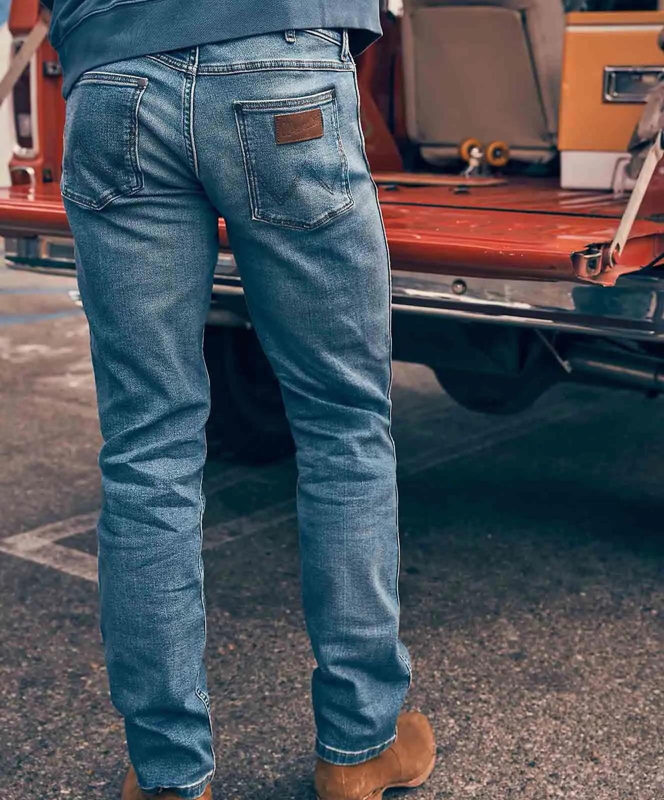 Herren Jeans Horizon von Wrangler in Old Habits