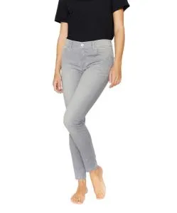 Angels Damen-Jeans Skinny mit grauer Waschung
