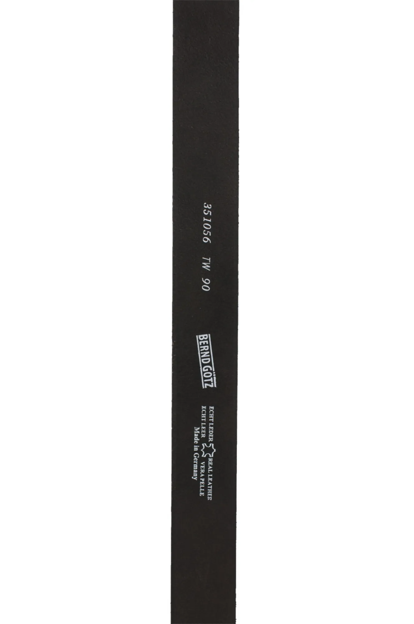 Herren Gürtel 3,5cm Basicleder Gürtel von Bernd Götz in Mocca